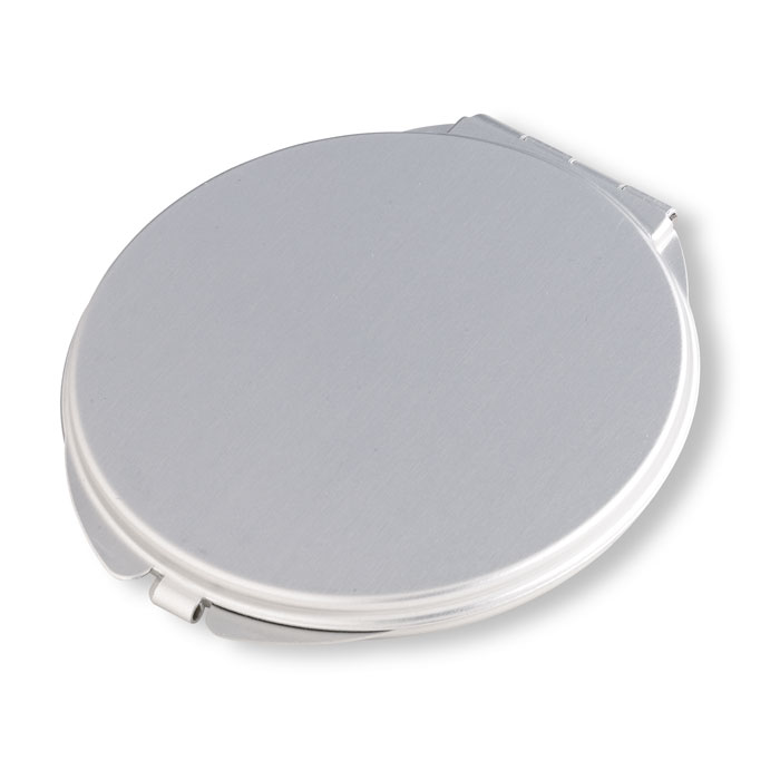 Specchietto in alluminio matt silver item picture back