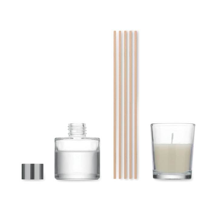 Vanilla diffuser & candle set Beige item picture open