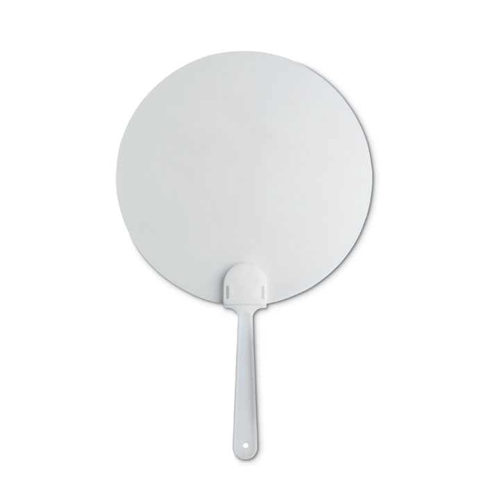 Manual hand fan Bianco item picture front