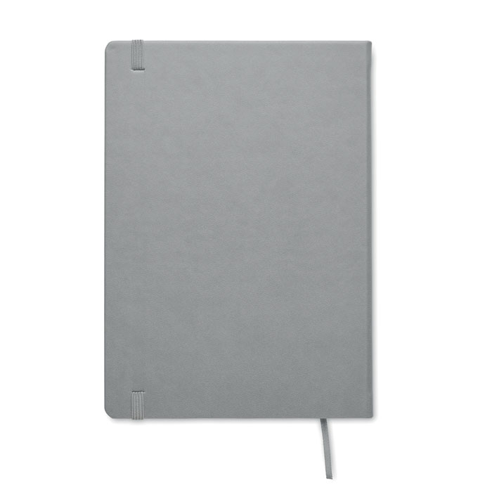 Notebook A5, pagine riciclate Grigio item picture back