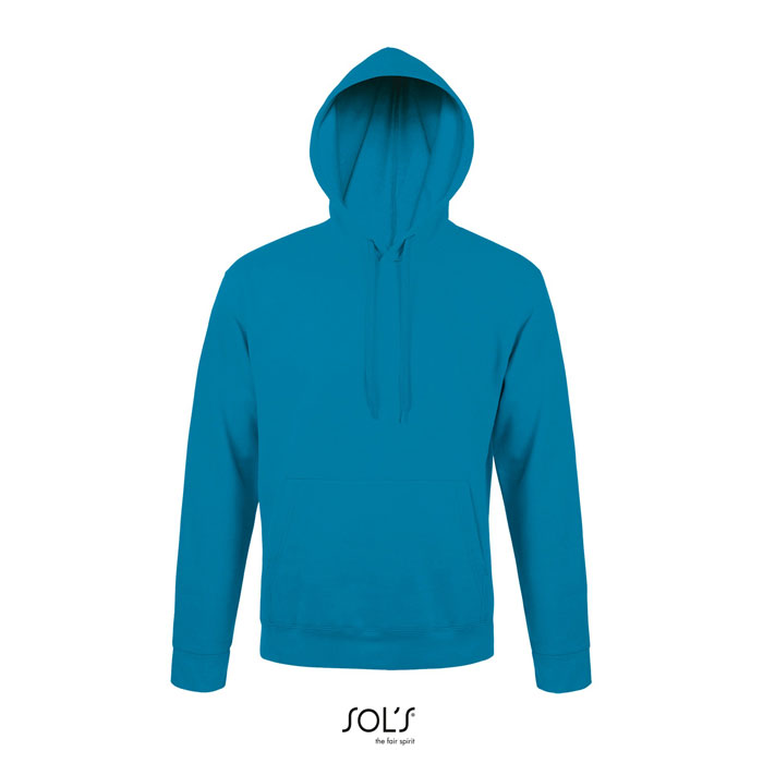SNAKE HOOD SWEATER 280g Aqua item picture front