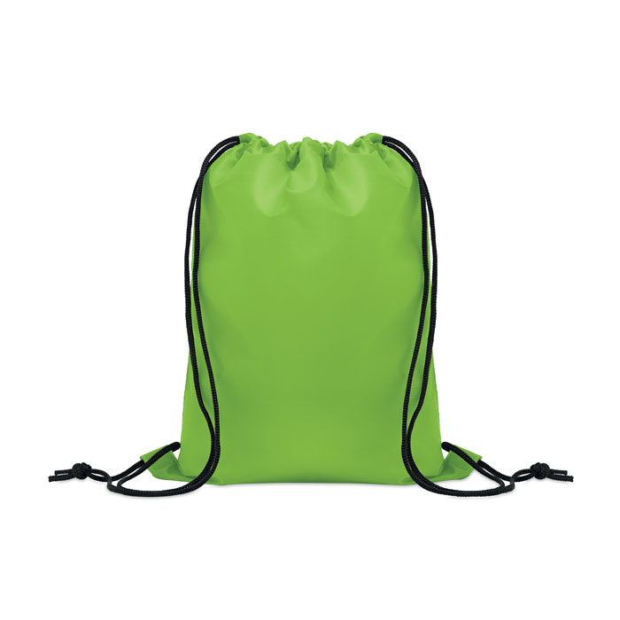 Sacca per bambini 190T RPET Lime item picture front
