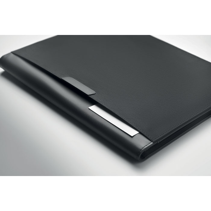 A4 portfolio with notepad Nero item picture back