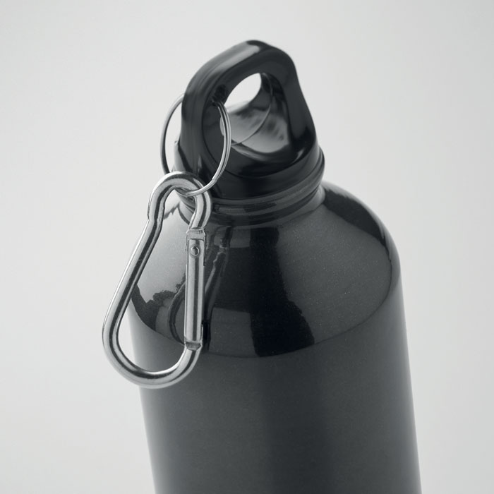 Recycled aluminium bottle 500ml Nero item detail picture