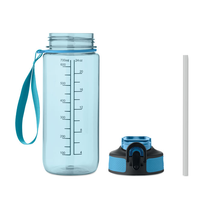 Bottiglia sport 700ml Azzurro Chiaro Trasparente item picture 3