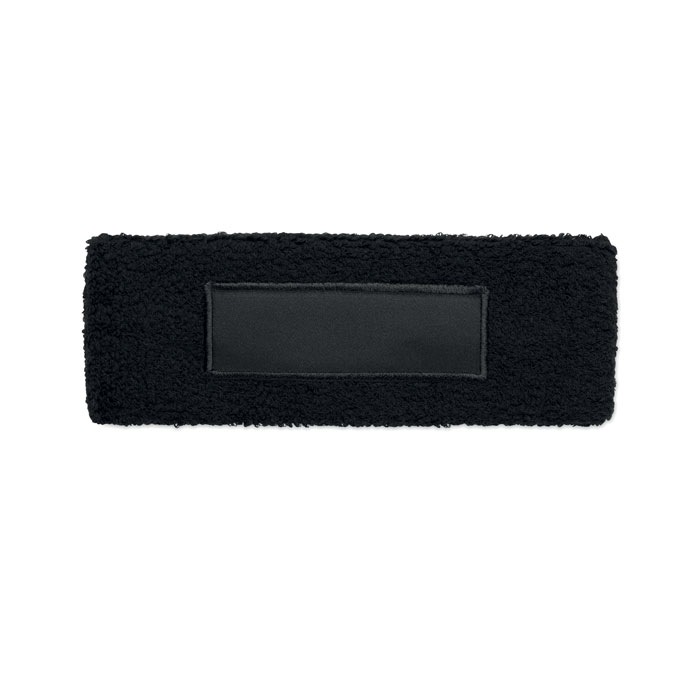 Headband in polycotton Nero item picture 1