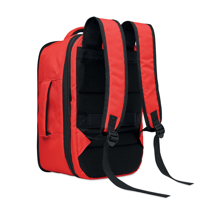Zaino a mano formato cabina Rosso item picture back