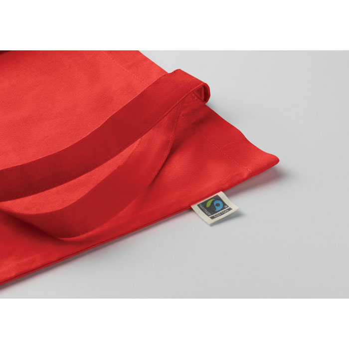 Shopper Fairtrade 180gr Rosso item picture open