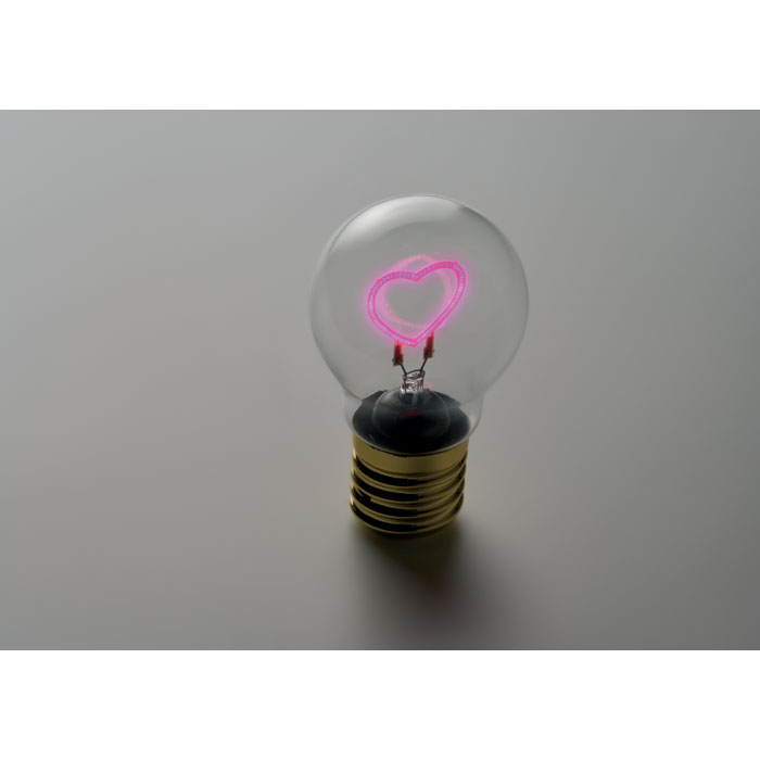 LED decorative bulb Fucsia Neon item picture side