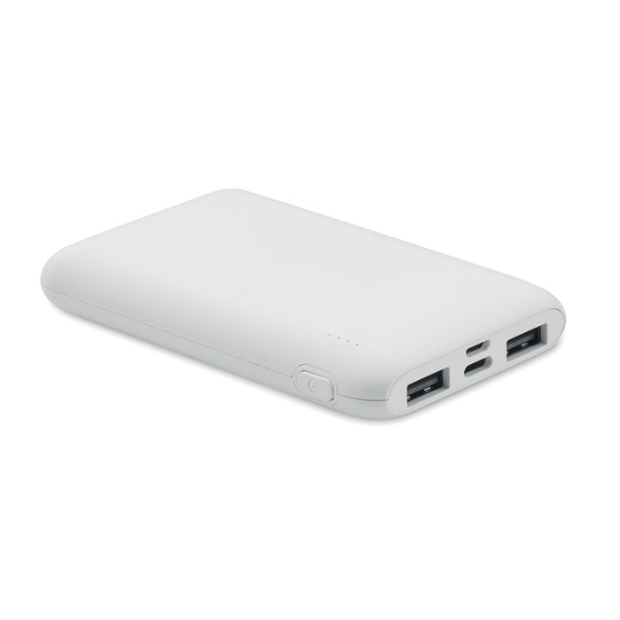 Power bank 5000 mAh Bianco item picture front