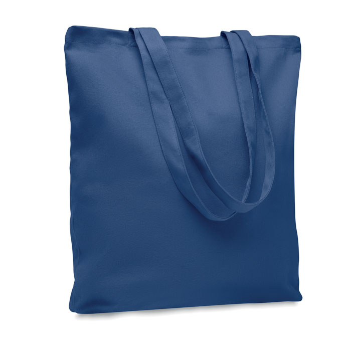 Shopper in tela 270 gr/m² blue item picture front