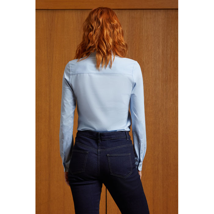 BALTHAZAR WOMEN SHIRT Soft Blue item picture 1