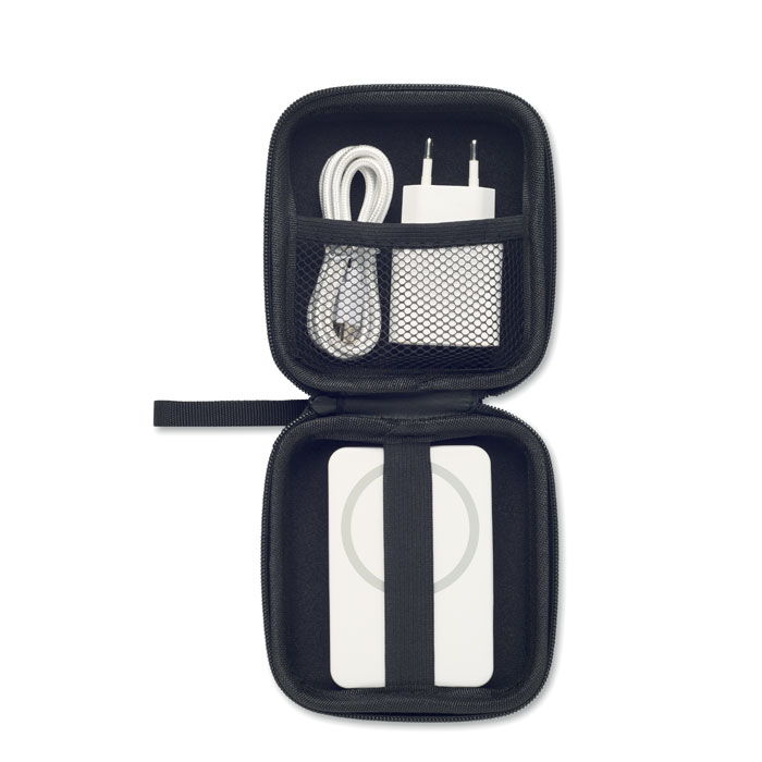 Magnetic power bank set 5000mAh Bianco item picture 2