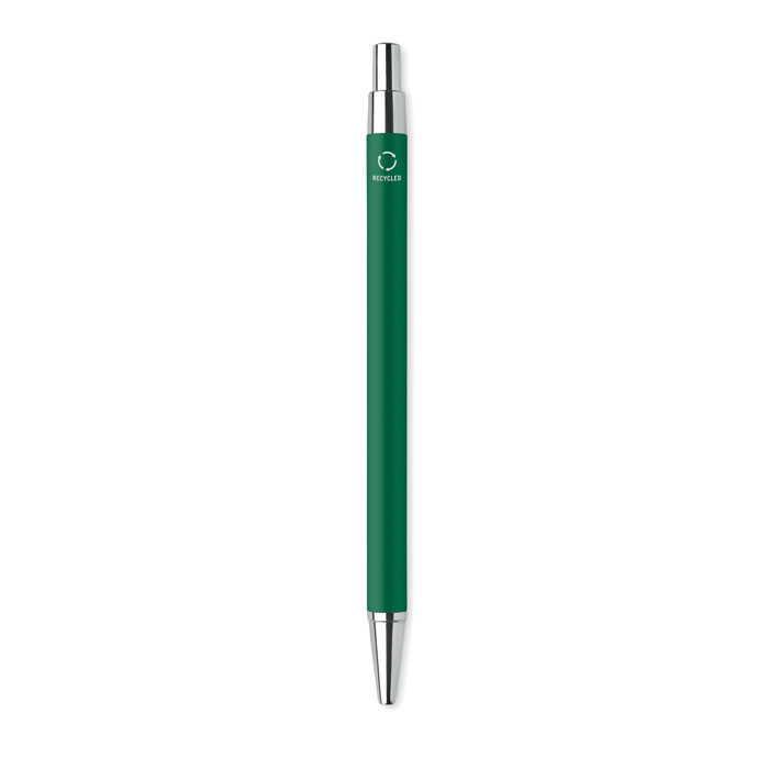 Recycled aluminium ball pen Verde item picture front