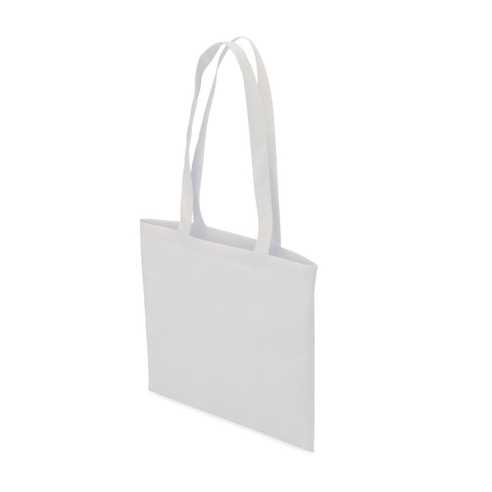 80gr/m² nonwoven shopping bag Bianco item picture back