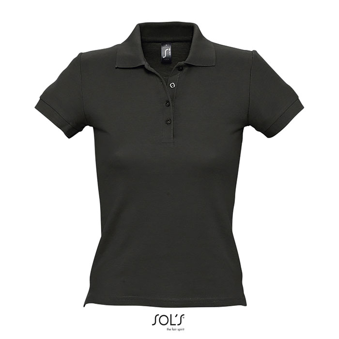 PEOPLE DONNA POLO 210g black item picture front
