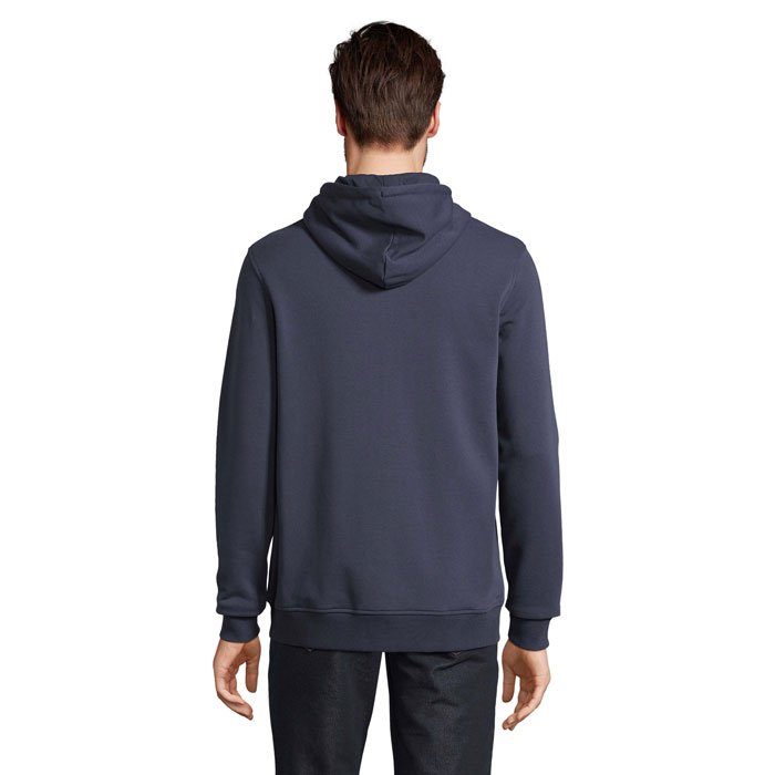 CALIPSO FULL ZIP HOODIE Blu Scuro Francese item picture back