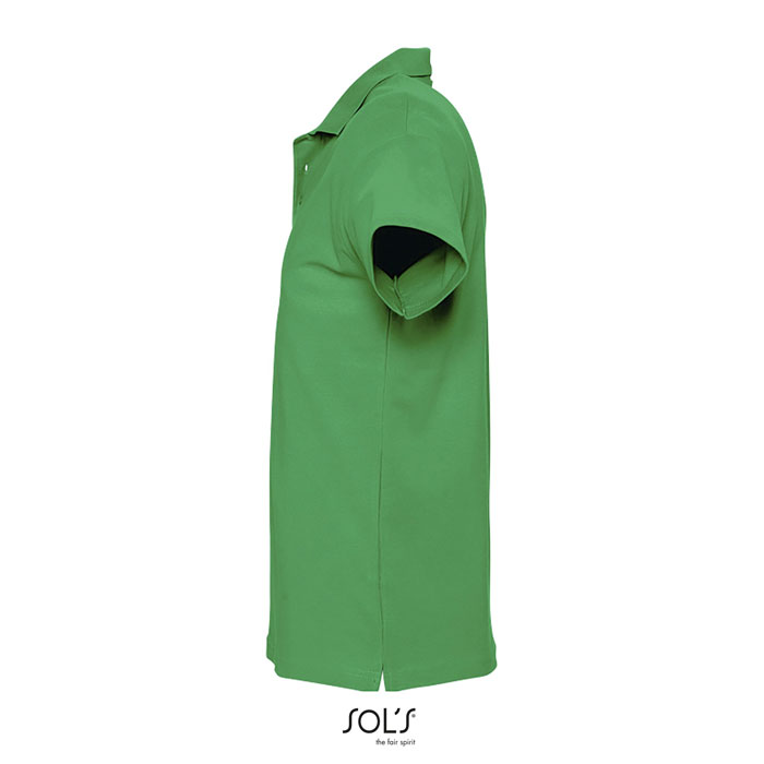 Polo PRIMAVERA II UOMO 210g Verde Foglia item picture side