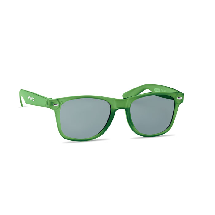 Occhiali da sole in RPET Verde Trasparente item picture printed