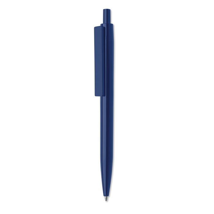 Ball pen in recycled ABS Blu item picture front