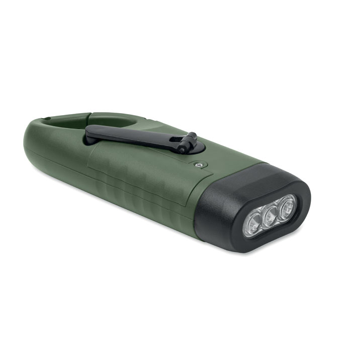 Torcia solare con dinamo Verde Scuro item picture back