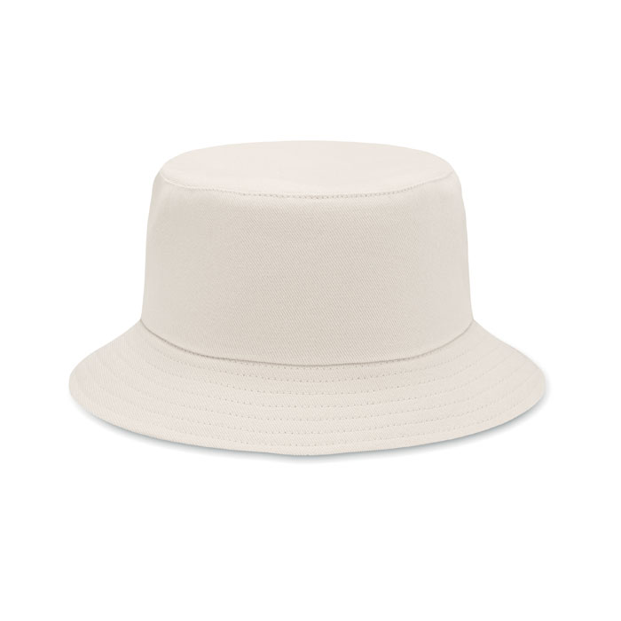 Brushed 260gr/m² cotton sunhat Beige item picture front