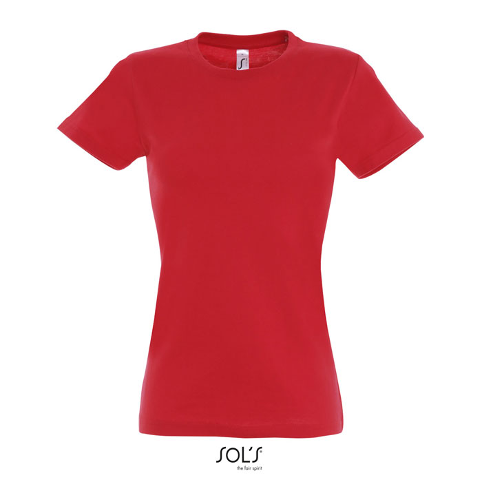 IMPERIAL WOMEN T-SHIRT 190g red item picture front
