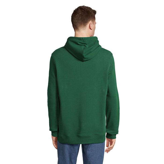 CONSTELLATION HOOD SWEAT Verde Bottiglia item picture back