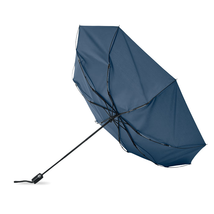 27 inch windproof umbrella Blu item picture open
