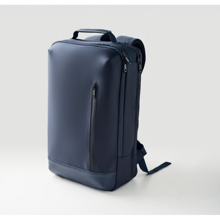 15" laptop jacquard backpack Blu item detail picture