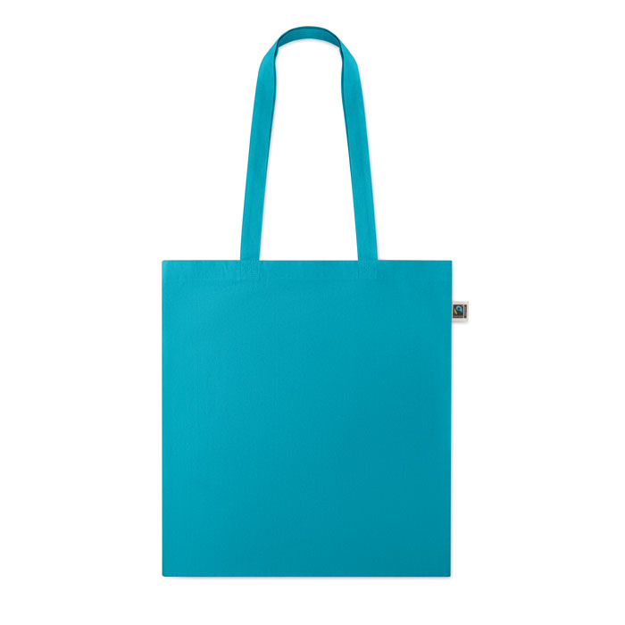 Shopper Fairtrade 180gr Turchese item picture back