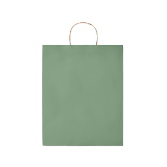 Large Gift paper bag 90 gr/m² Verde item picture back