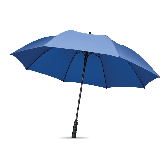 27 inch windproof umbrella Blu Royal item picture back