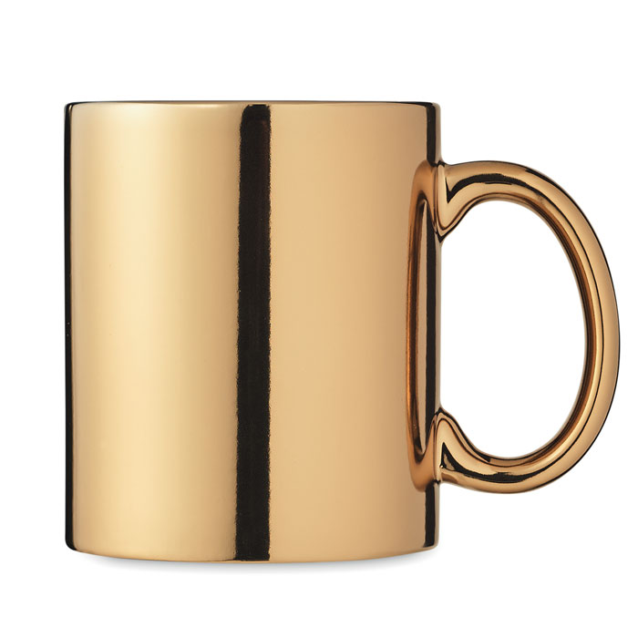 Ceramic mug metallic 300 ml Oro item picture back