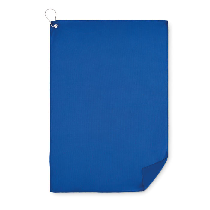 Asciugamano da golf in RPET blue item picture front
