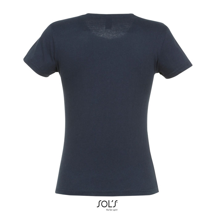 MISS WOMEN T-SHIRT 150g navy item picture back