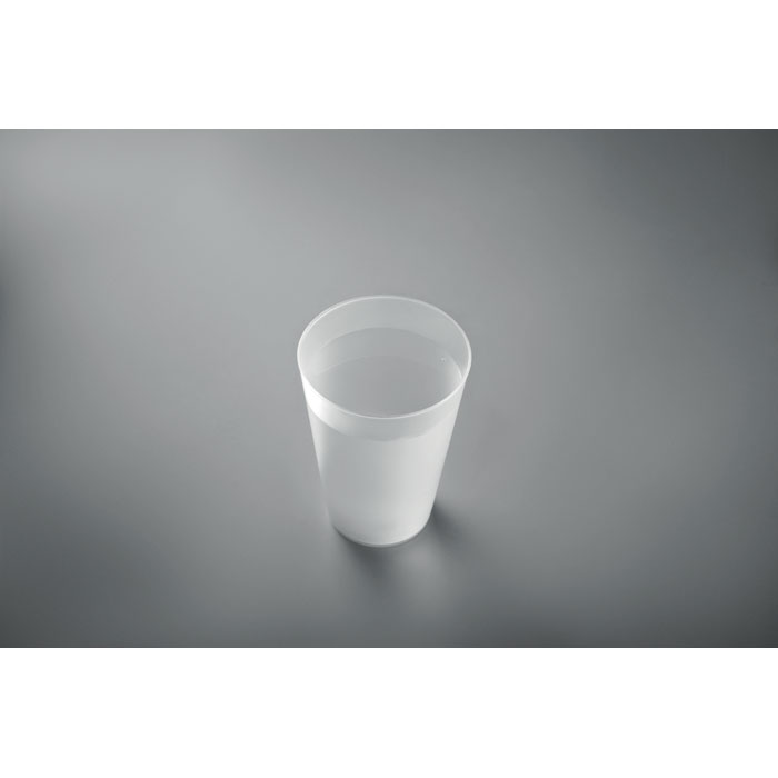 Bicchieri per event 300ml transparent white item ambiant picture