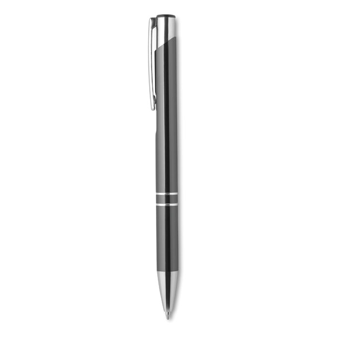 Push button pen with black ink Titanio item picture front