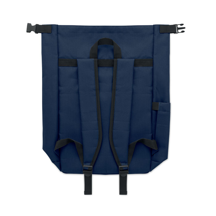 15'' roll top laptop backpack Francese Navy item picture 3
