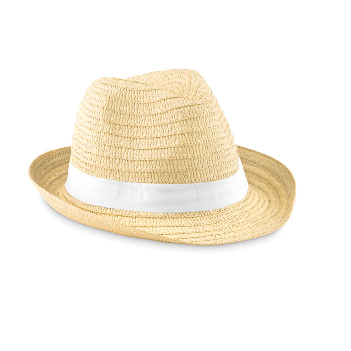 Cappello in carta Bianco item picture front