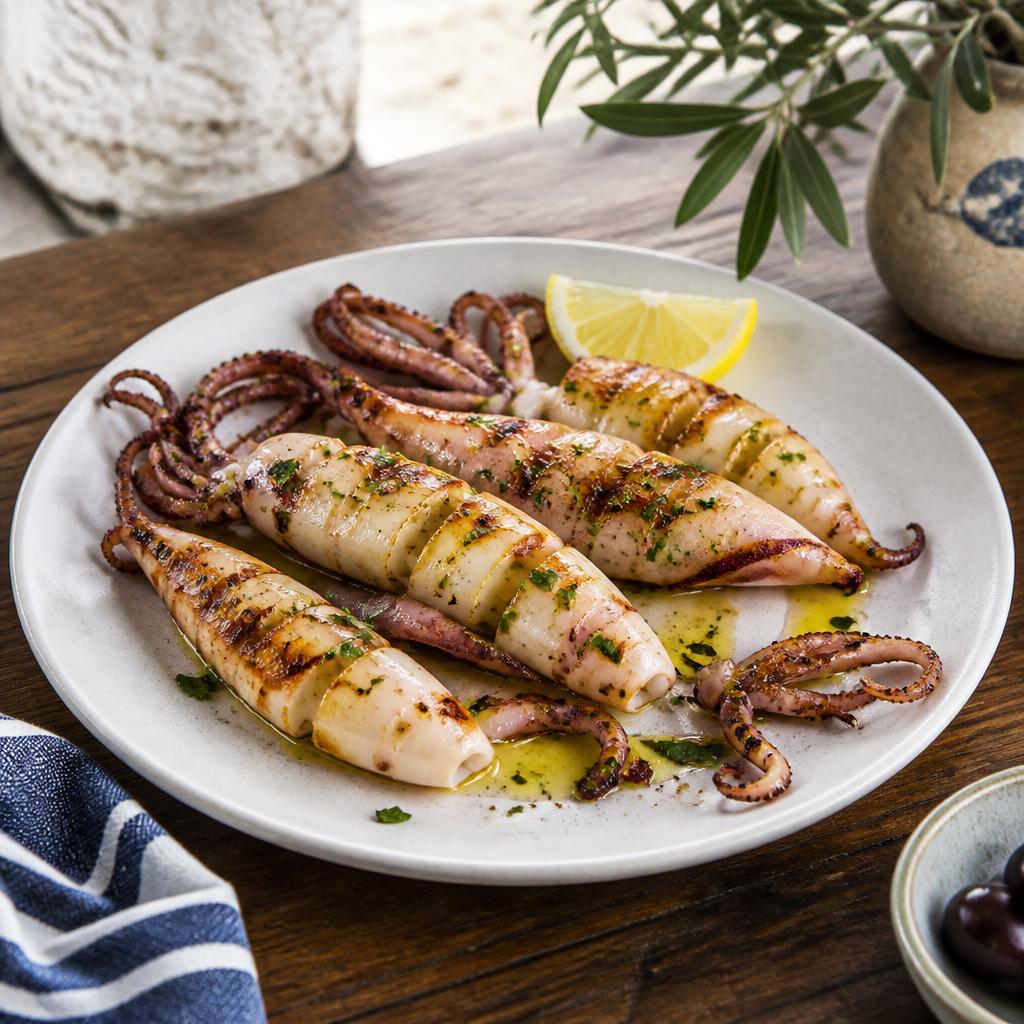 Grilled Squid 0 0