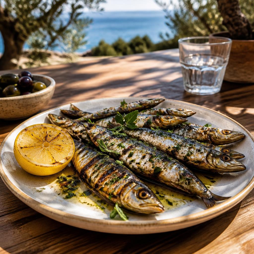 Grilled Sardines 0 0