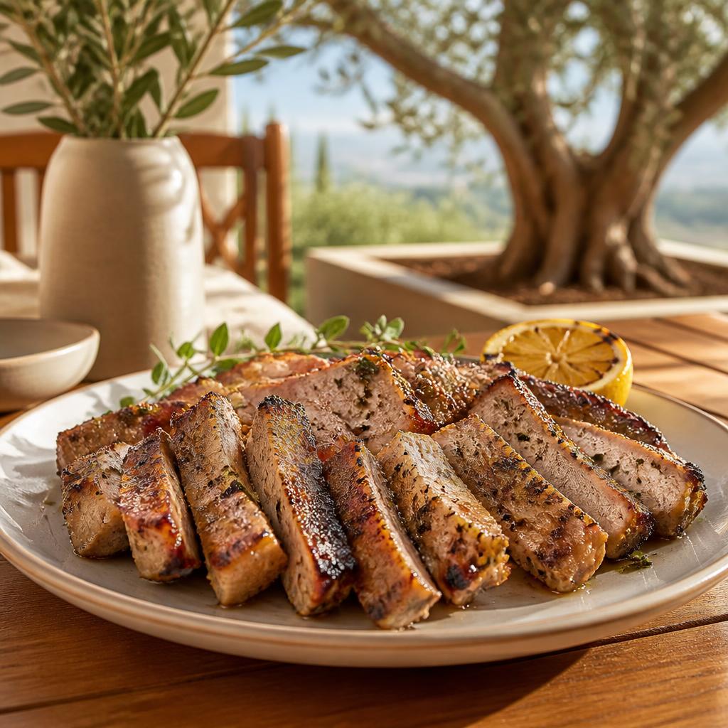 Sliced Pork Meat Grilled 0 0
