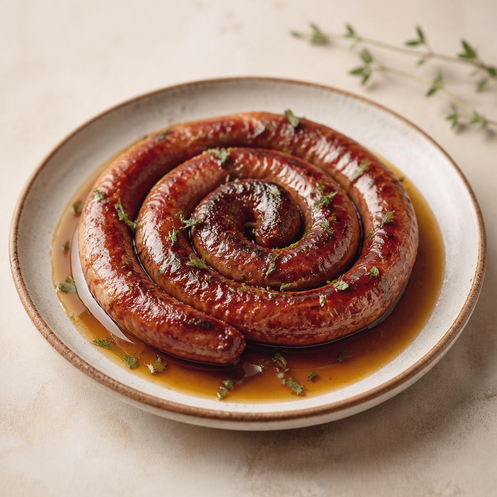 Cretan sausage with vinegar