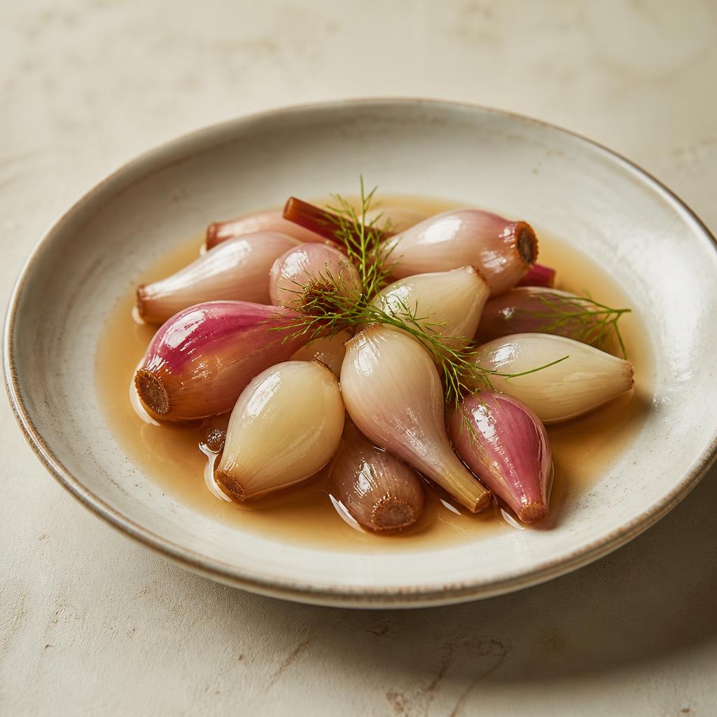 Wild bulbs in vinegar