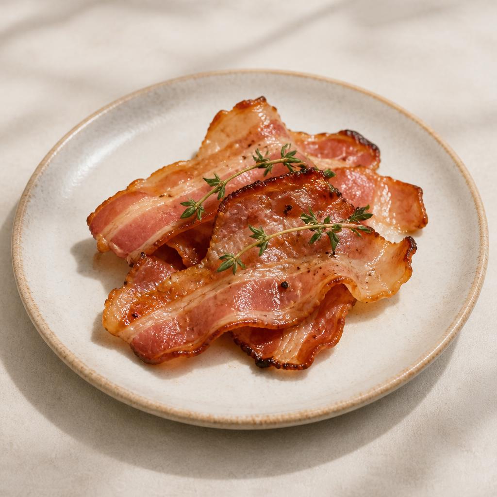 Pancetta portion
