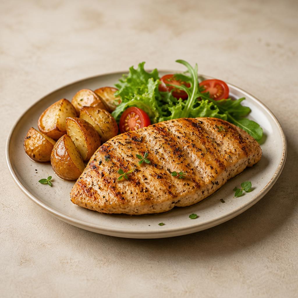 Chicken fillet portion