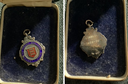 Lancashire Shield Medal