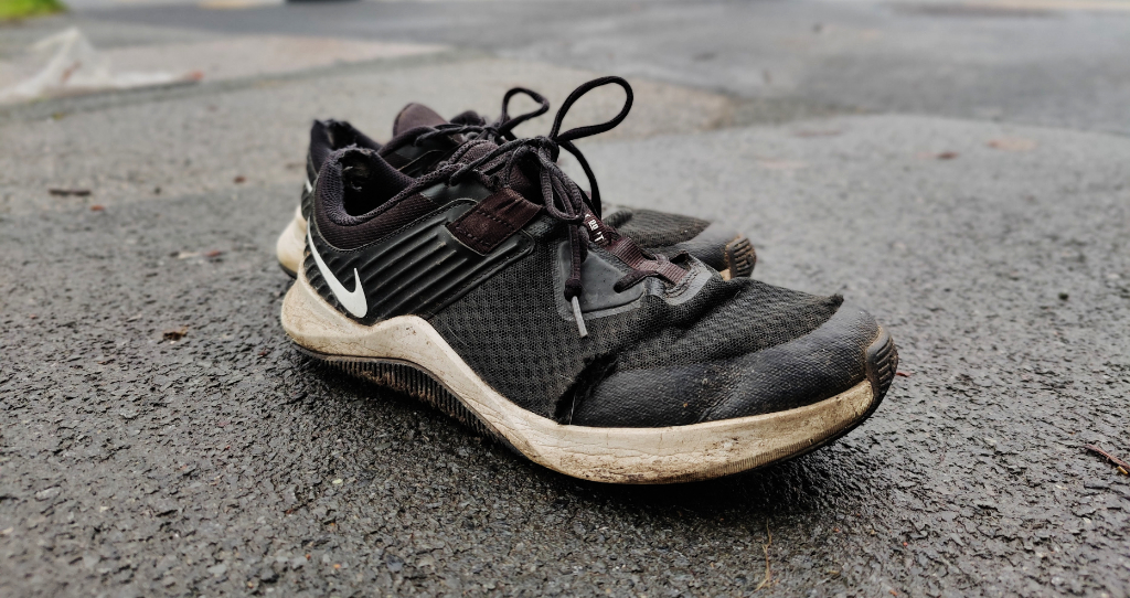 My trainers at the 2000 miles point