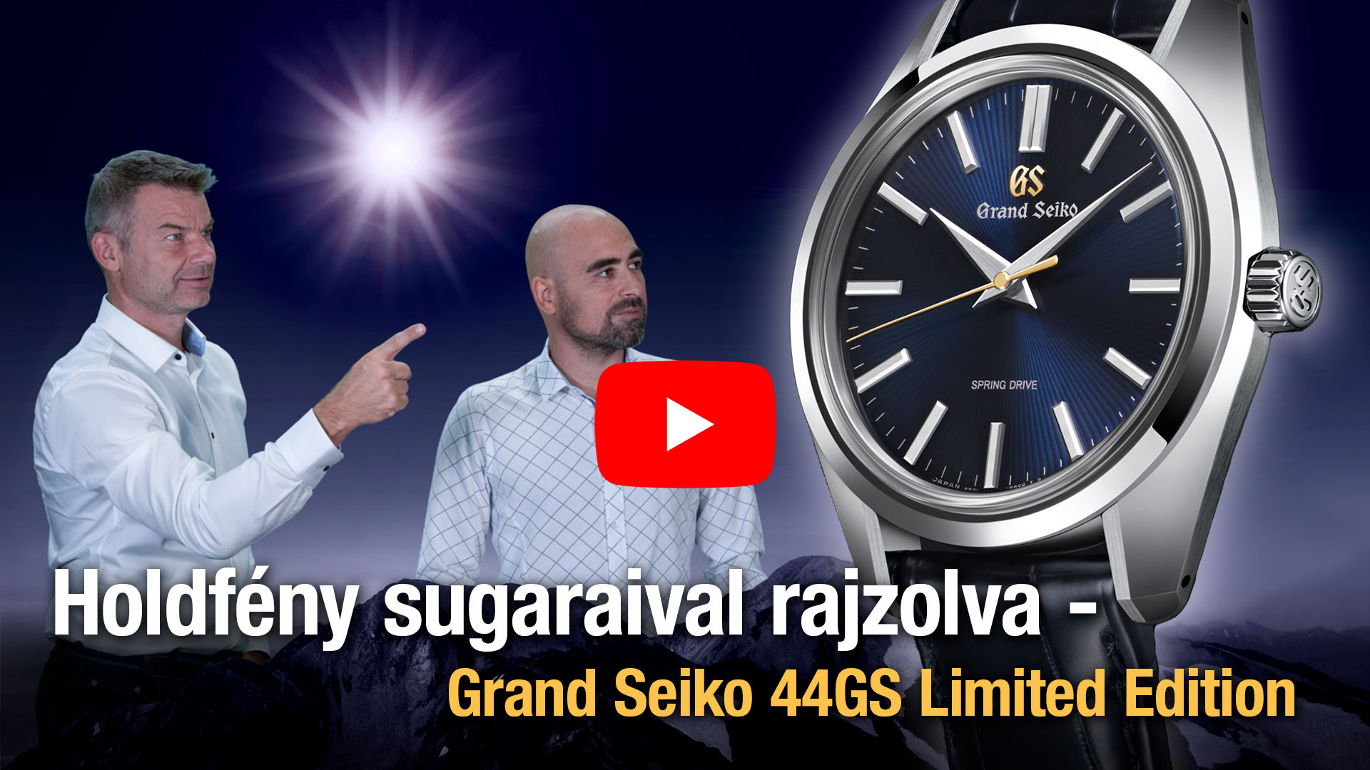Holdfény sugaraival rajzolva - Grand Seiko 44GS 55th Anniv. . SBGY009 -  Seiko Boutique